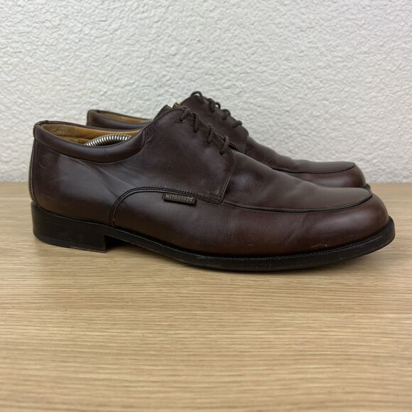 Mephisto Carlo Oxford Men\'s Size 10 Brown Leather Dress Shoe main image 8